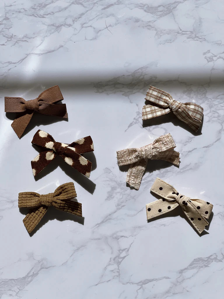 BRE BOW CLIPS (KIDS) - SET OF 6 | raëliv