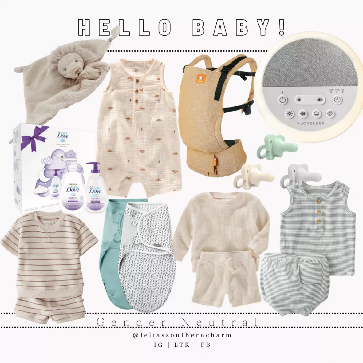Baby Striped Organic Cotton Rib … curated on LTK