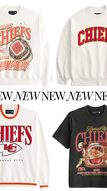 New arrivals. Chiefs gear. Kansas City chiefs. NFL sweatshirt. T shirt. Fan gear. Football. Abercrombie. Fall style. Summer outfit. Casual chic  

#LTKStyleTip #LTKMens