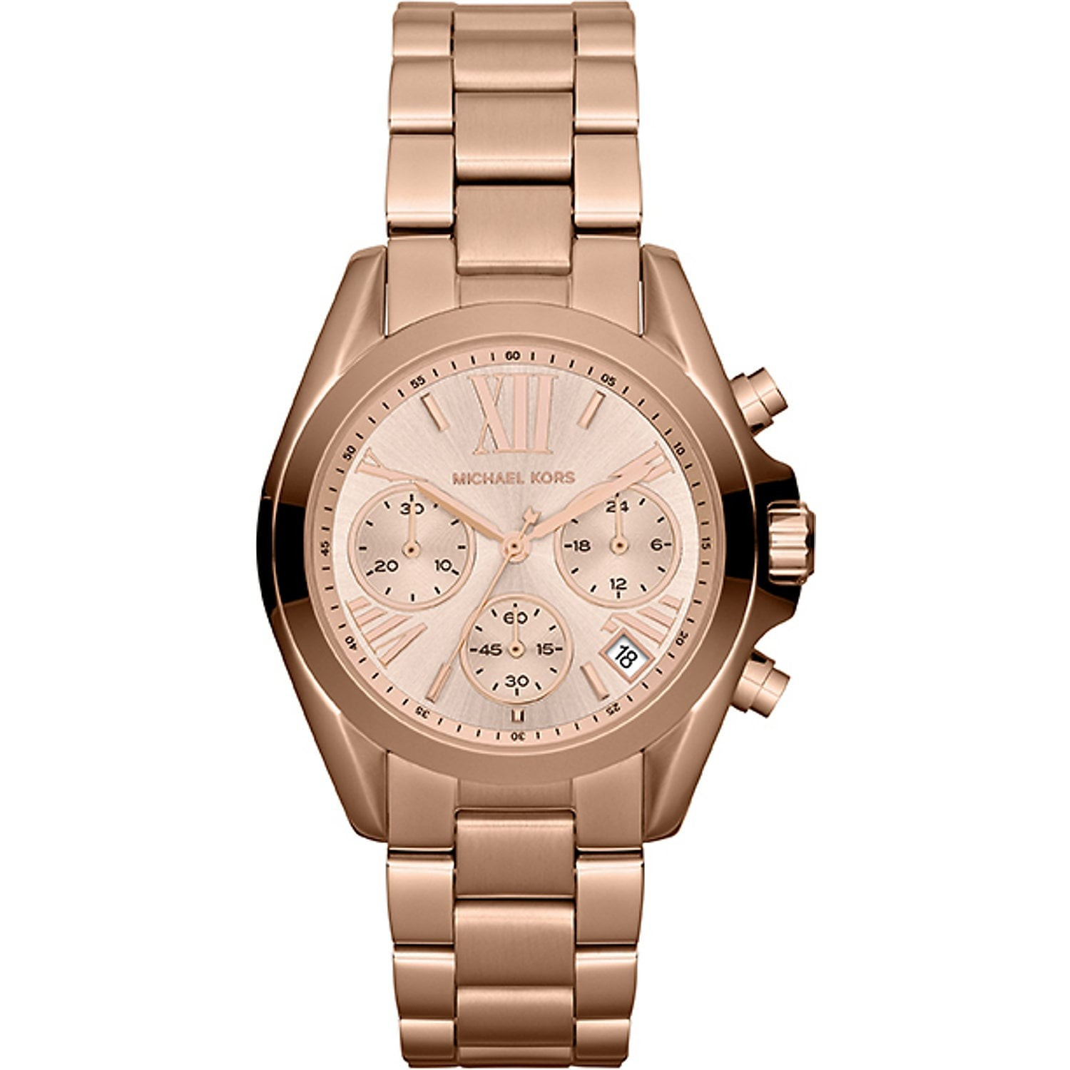 Michael Kors Damen-Uhren Rund Analog Quarz Rosé Rosé Edelstahl 32002543 | Douglas (DE)