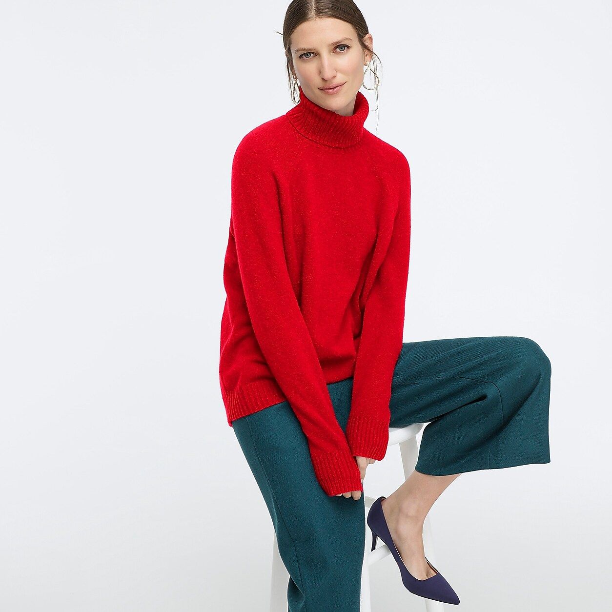 Turtleneck sweater in supersoft yarn | J.Crew US