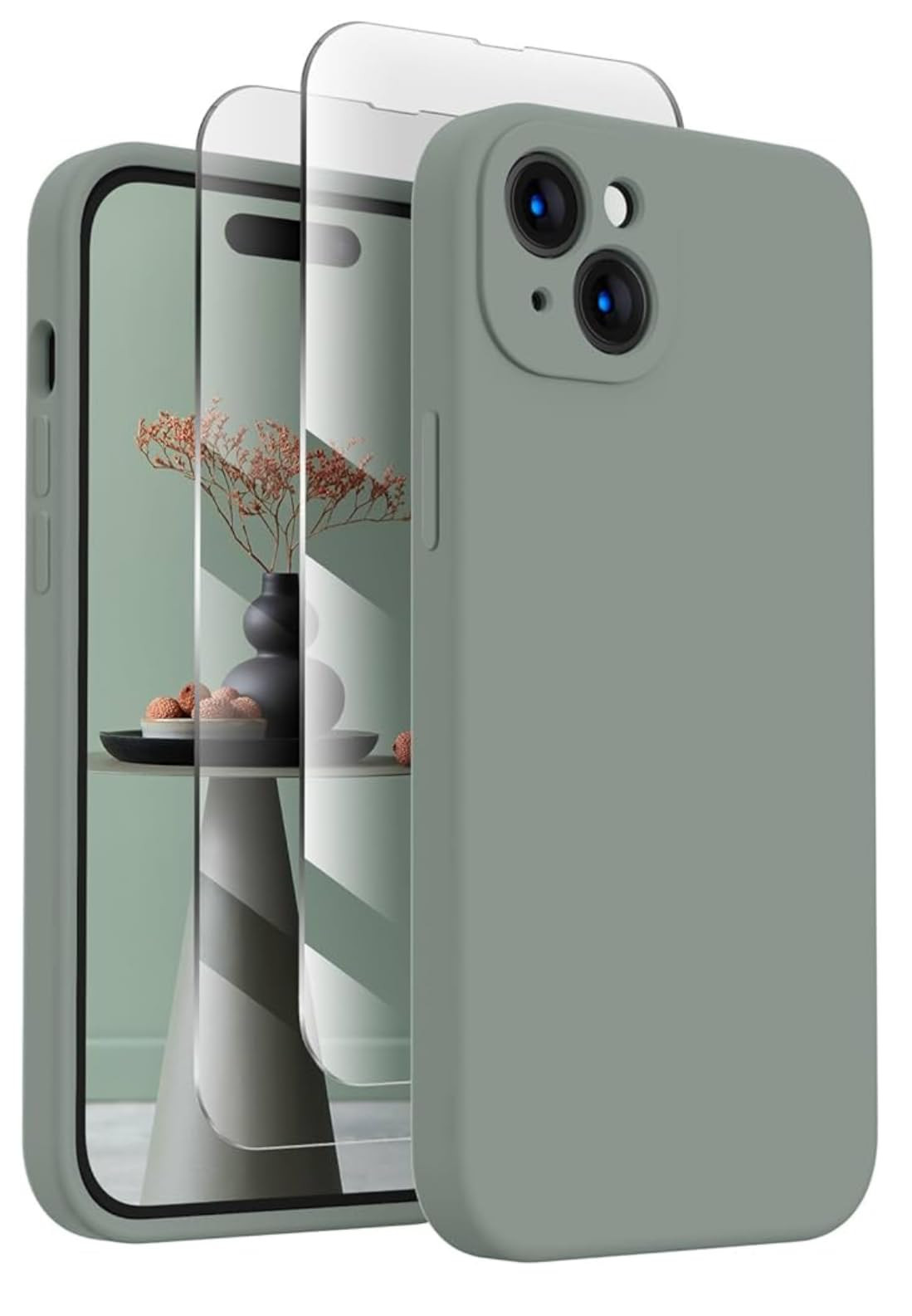 FireNova for iPhone 14 Pro Case, Silicone Upgraded [Camera Protection] Phone Case with [2 Screen ... | Amazon (US)