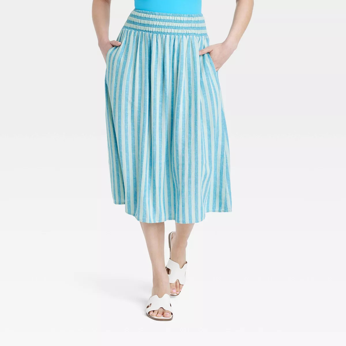 Women's Midi A-Line Skirt - A New Day™ | Target