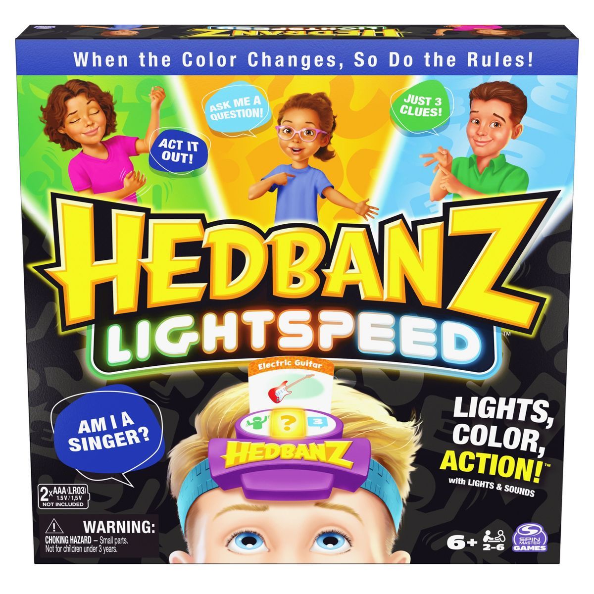 Spin Master Games Hedbanz Lightspeed Board Game | Target