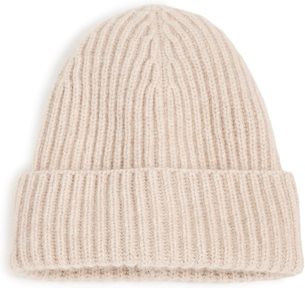 Hat Attack Women's Cashmere Rib Beanie | Amazon (US)