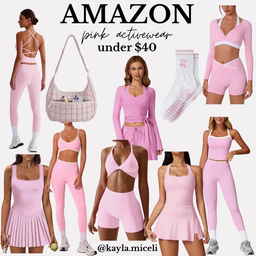 Pink activewear from Amazon under $40 👏🏼🩷


Amazon activewear
Pink activewear
Pilates Princess 
Pilates outfit
Amazon workout finds
Amazon workout outfit
Amazon gym outfit
Pilates outfit inspo 
Pink Pilates outfit
Pink aesthetic
Pink workout set
Pink activewear
Girly pink things

#LTKootd #LTKActive #LTKfitnessgoals