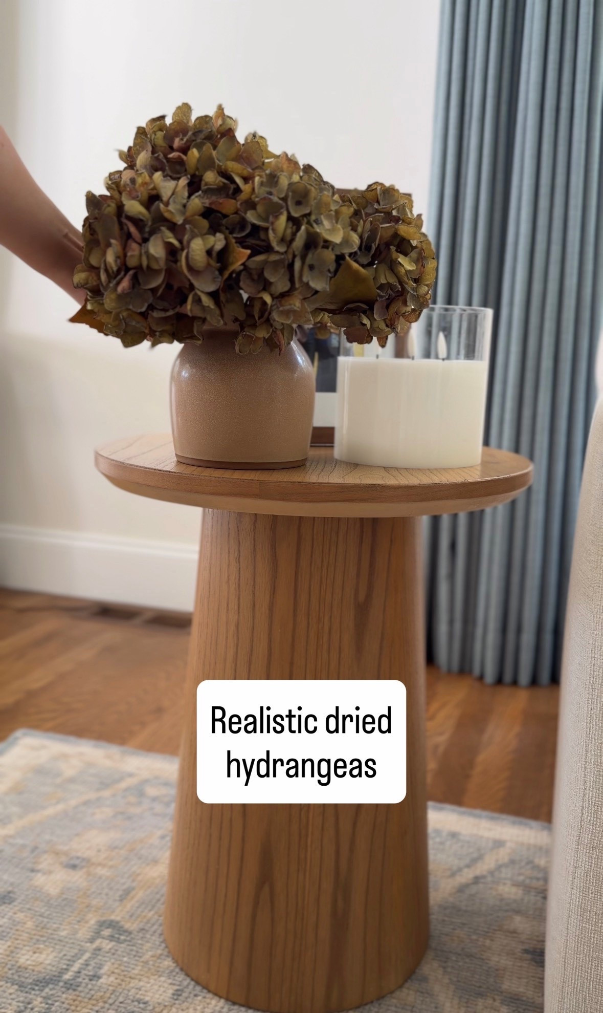 Dried hydrangeas are a beautiful way to bring the fall season indoors. But ditch the mess and upkeep and try these realistic faux ones!

#LTKHome #LTKSeasonal