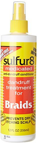 Sulfur 8 Dandruff Treatment For Braids 8 oz. Spray by Sulfur 8 | Amazon (US)