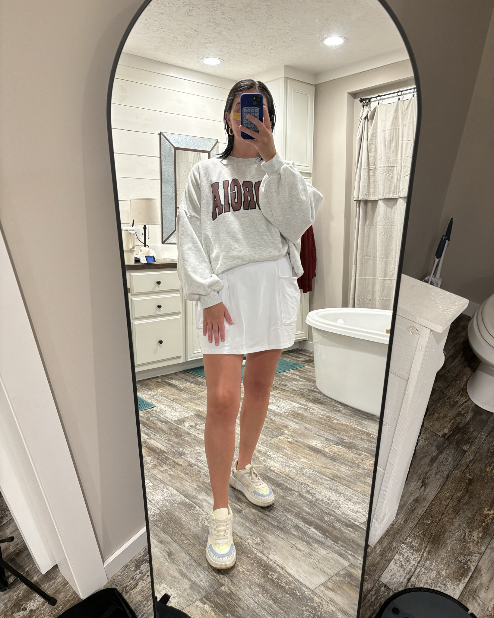 Need an easy travel outfit? Nothing beats this athletic dress paired with a sweatshirt. Throw on a trucker hat and you’re set! 

#LTKTravel #LTKSeasonal #LTKSummerSales