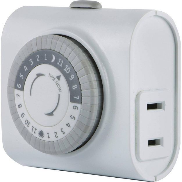 General Electric Indoor Mechanical Timer 24hr with 1 Outlet | Target