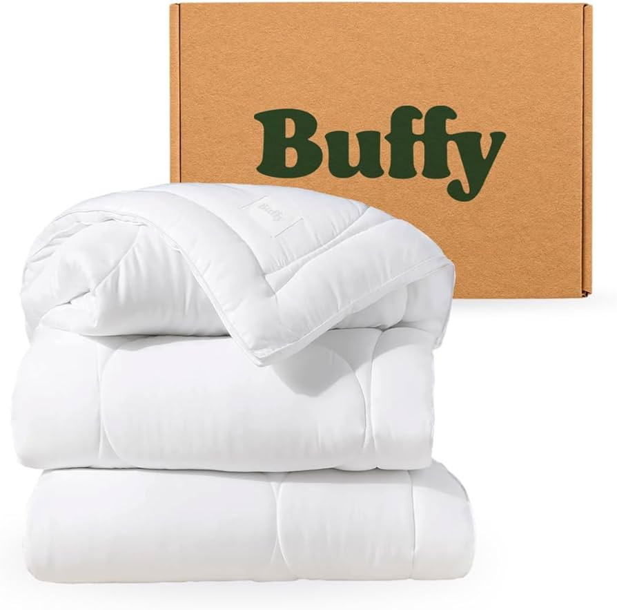Buffy Cloud Cooling Comforter for Hot Sleepers, Machine Washable Lightweight Fluffy All-Season Te... | Amazon (US)