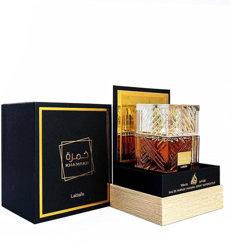 Lattafa Perfumes Khamrah for Unisex Eau de Parfum Spray, 3.4 Ounce | Amazon (US)