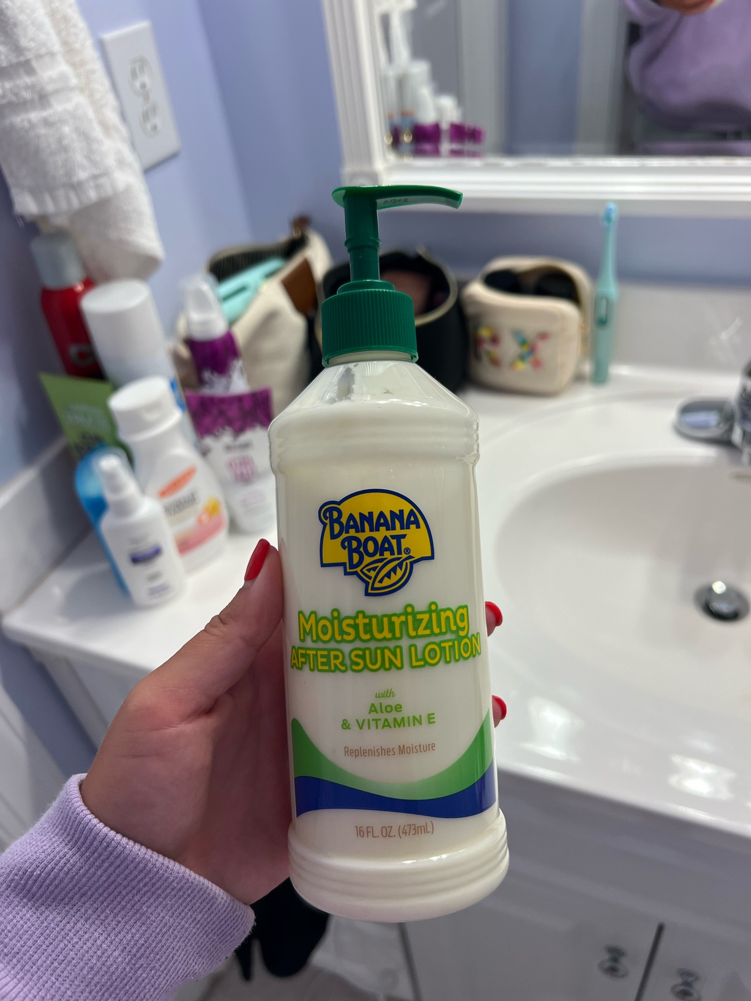 Banana Boat Moisturizing Aloe After Sun Lotion - 16oz 

#LTKFamily #LTKSeasonal #LTKSwim