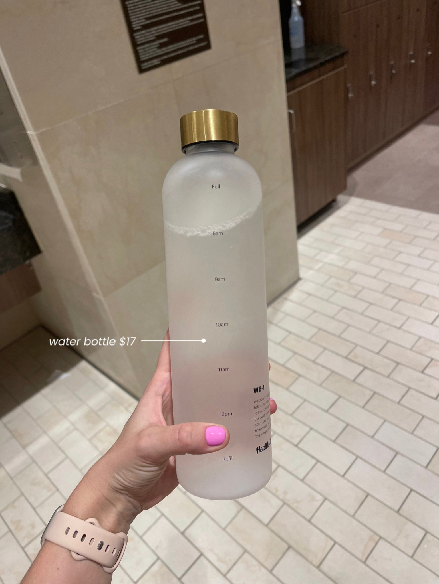 the cutest water bottle & the time markers remind me to drink water throughout the day 🥰 



#LTKfitness #LTKGiftGuide #LTKfindsunder50