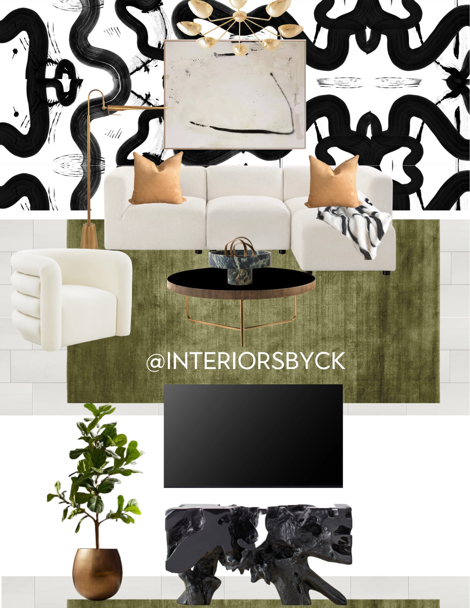 Funky Living Space Mood Board 

#LTKhome #LTKGiftGuide #LTKCyberWeek