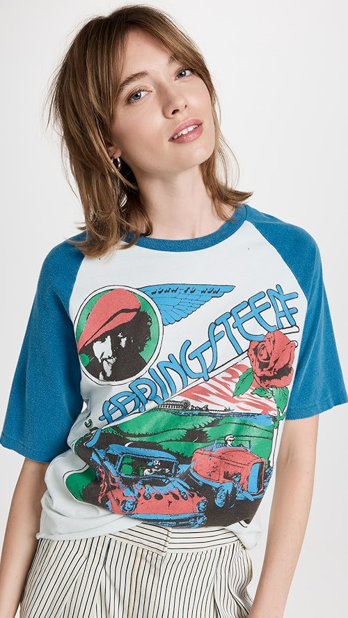 Bruce Springsteen Raglan Tee | Shopbop