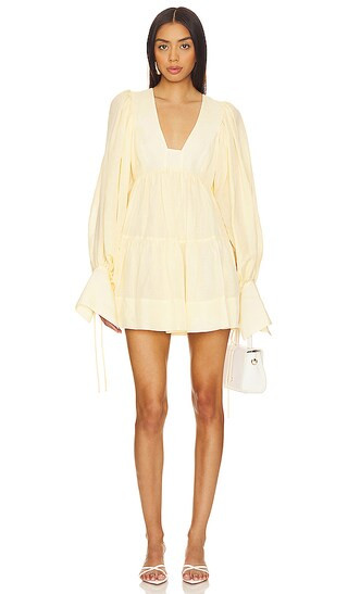 Limon Mini Dress in Lemonade | Revolve Clothing (Global)