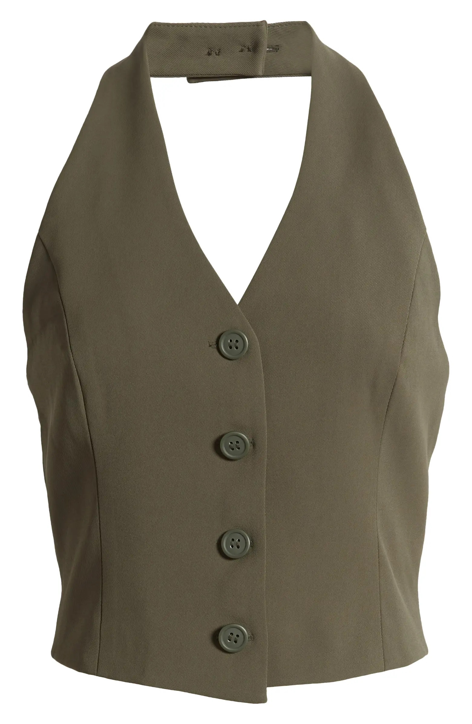 Open Edit Halter Vest | Nordstrom | Nordstrom