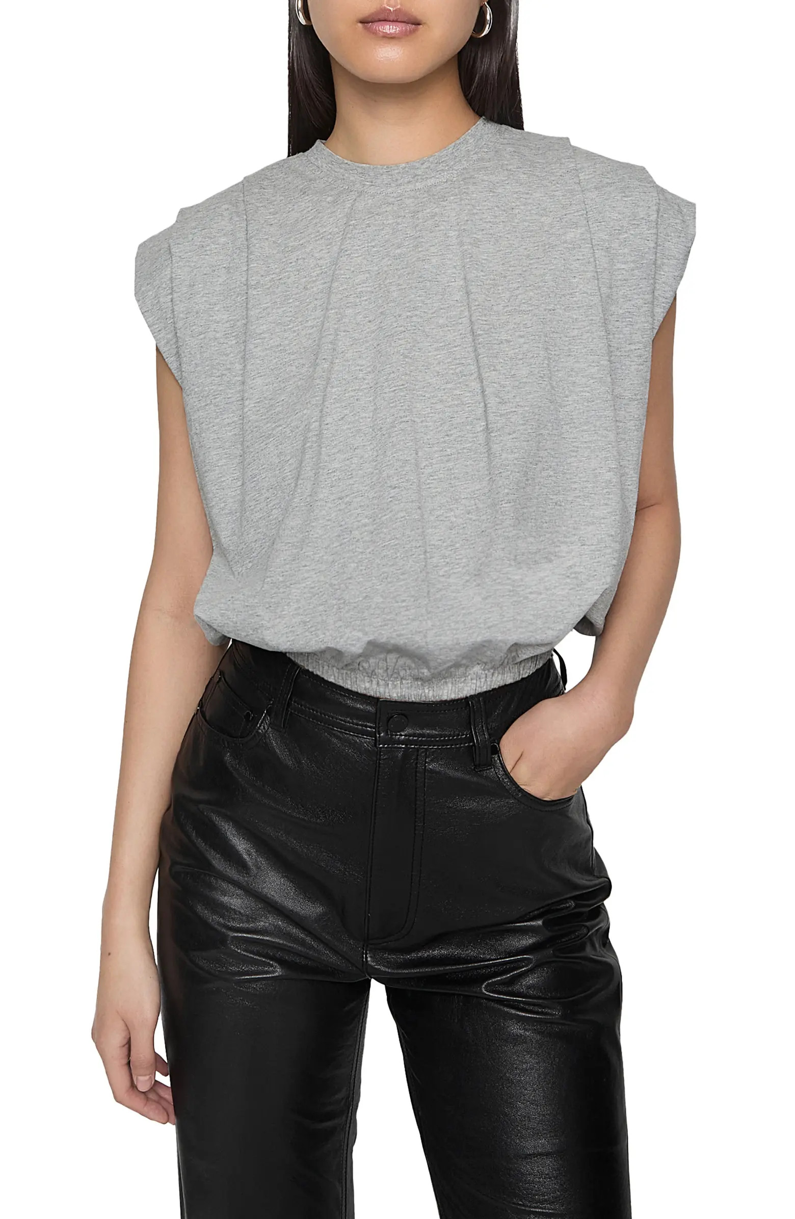 Rebecca Minkoff Holly Cap Sleeve Cotton Top | Nordstrom | Nordstrom