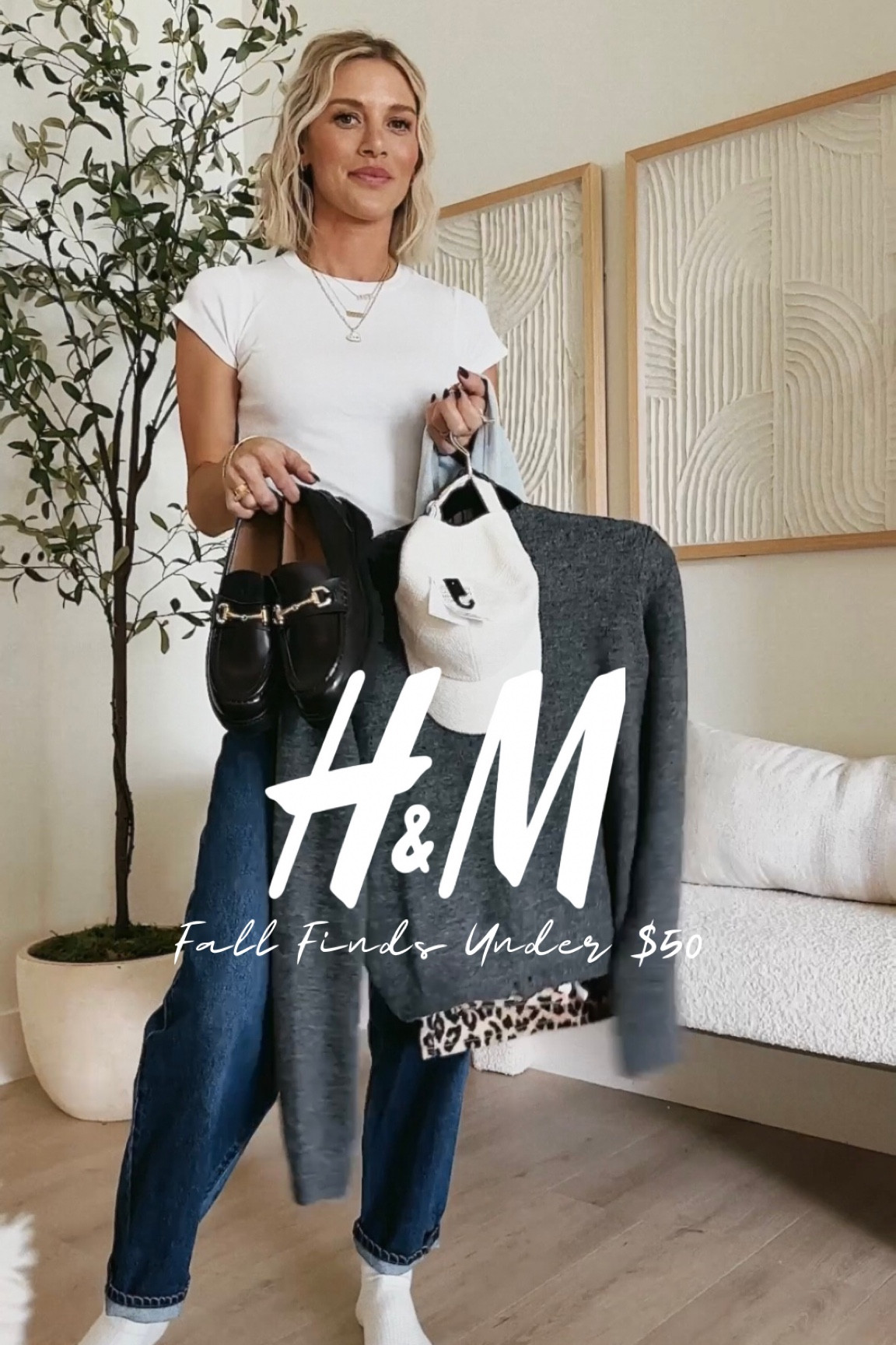 the best fall outfit finds under $50 from H&M! Everything always sells out fast there!

Jeans - size XS, size 2
Loafers - run tts
Skirt - size 4
Sweater - medium 

#LTKShoeCrush #LTKFindsUnder50