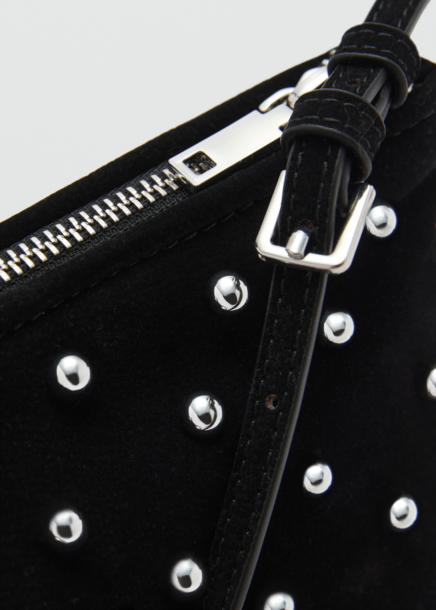 Decorative studs bag - Women | MANGO United Kingdom | MANGO (UK)