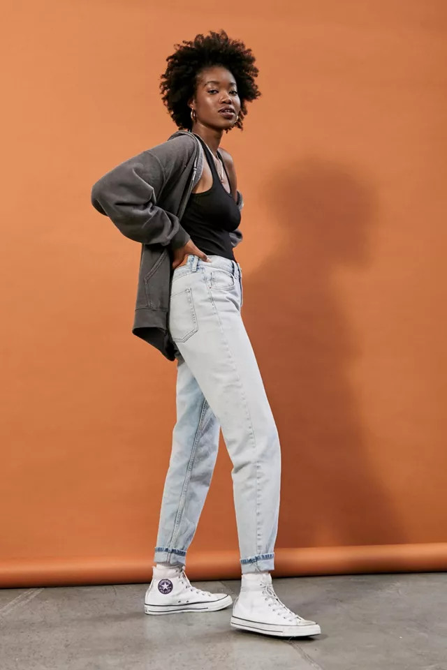 BDG Light Vintage Wash High-Waist Mom Jean | Urban Outfitters (US and RoW)