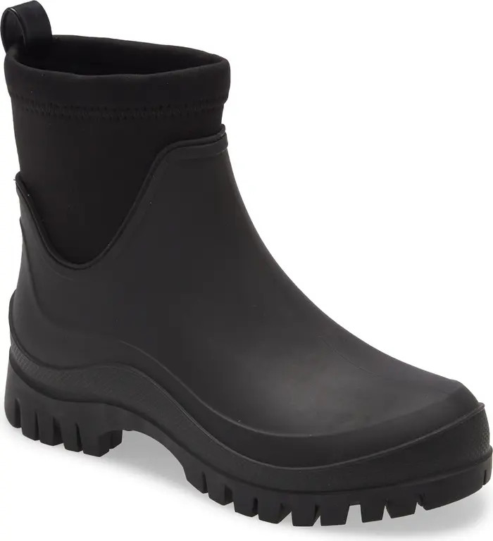 Louisa Mixed Media Waterproof Rain Boot | Nordstrom Rack