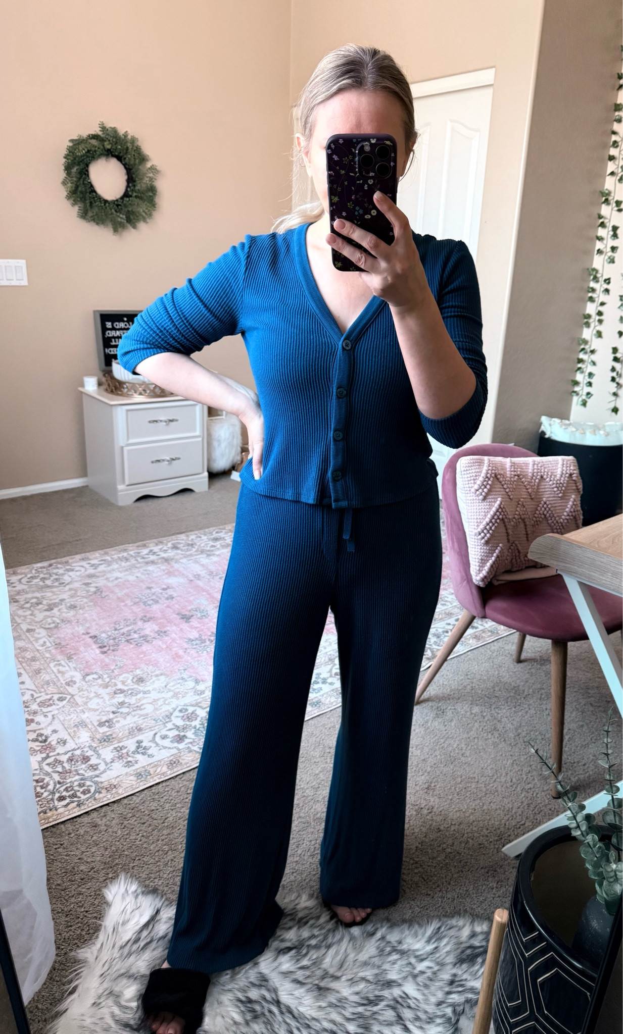 The best set from Target. This is my second one. So cozy, soft and cute! Love that the pants come in regular, short and tall length. Perfect for lounging or sleeping in. 



Target Loungewear, lounge set, pajama, pjs, pajama set,

#LTKSeasonal #LTKOver40 #LTKmomlife