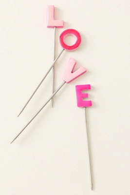 Valentine's Day Cocktail Picks, Set of 4 | Anthropologie (US)