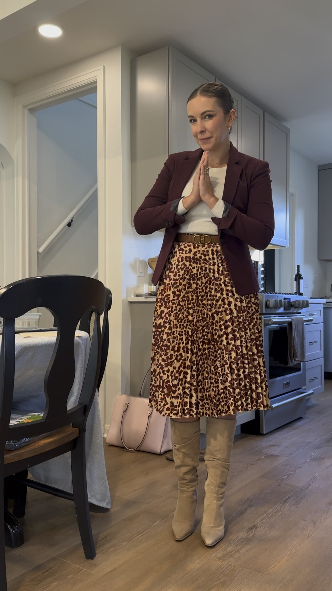 Realistic office outfit and perfume of the day! SO happy that boot season is back! 🍁

#LTKWorkwear #LTKSeasonal #LTKShoeCrush