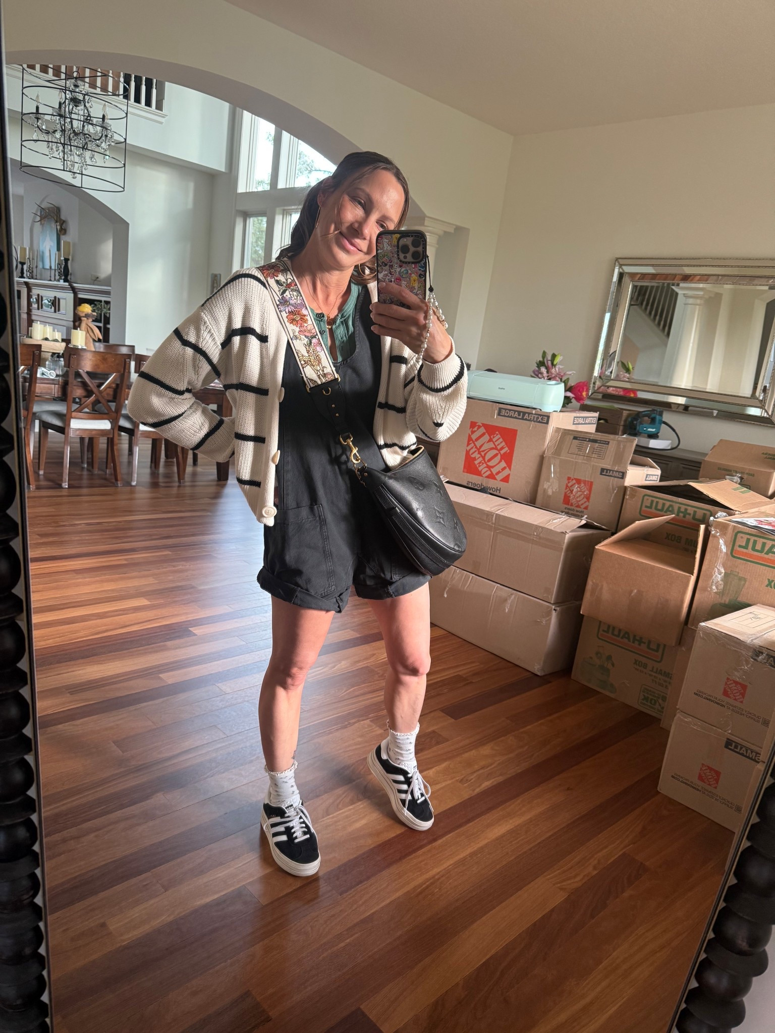 Spring ootd! 

Free people Henley, free people jumper, target cardigan, stems socks, Adidas gazelle gimme beauty flower clip

Size small in everything’s. Shoes 7.5

Ootd, spring casual outfit 

#LTKOver40 #LTKActive #LTKStyleTip