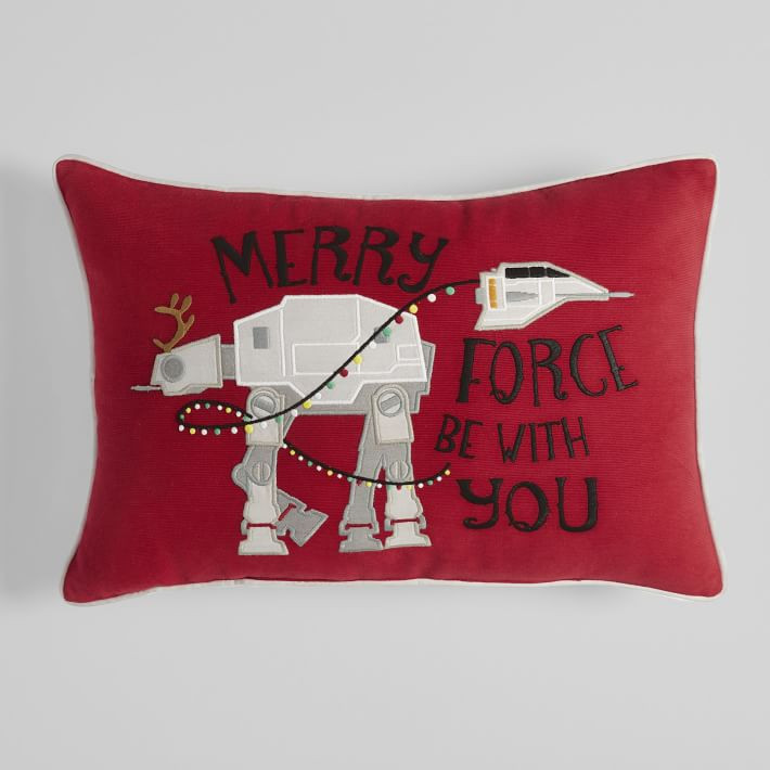 <em>Star Wars</em>™ Holiday Pillow | Pottery Barn Teen