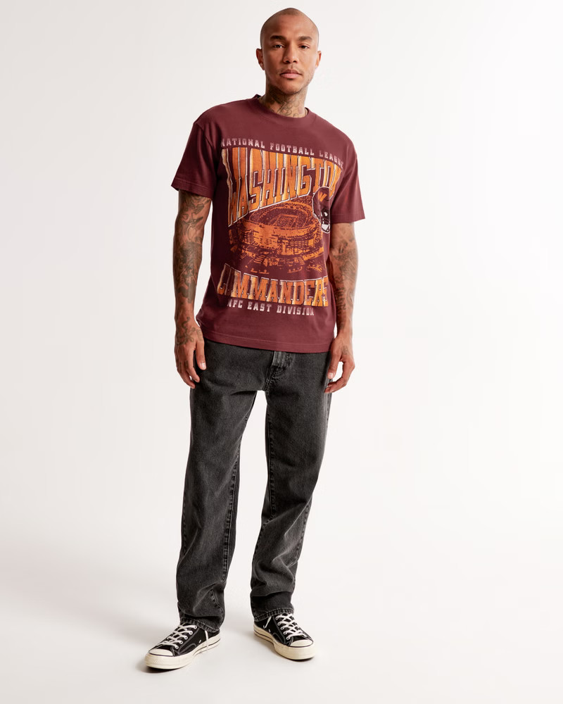 Washington Commanders Graphic Tee | Abercrombie & Fitch (US)