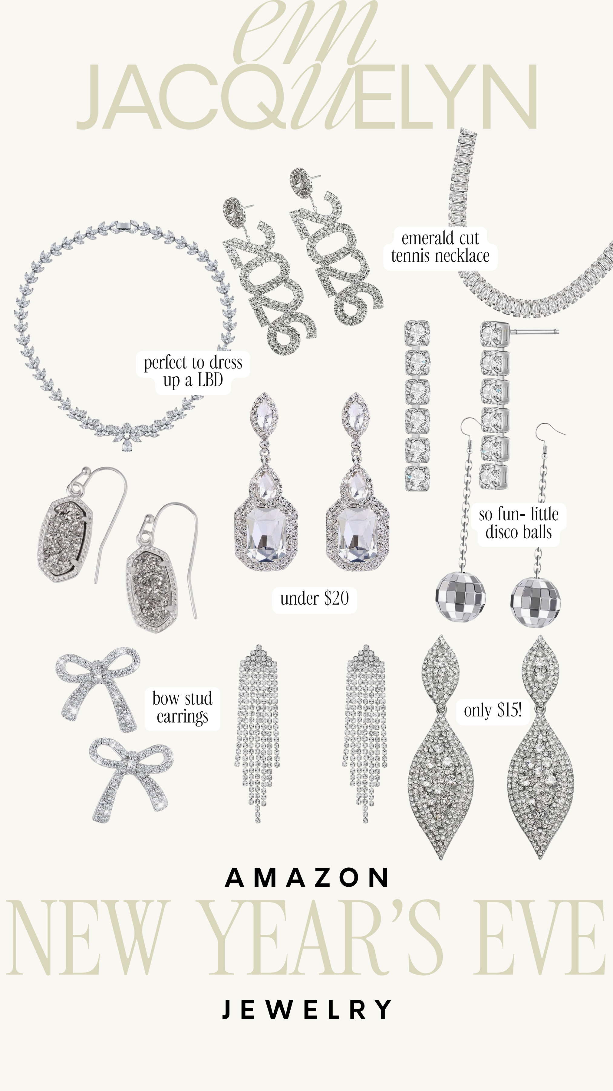 SO many pretty earrings for New Years Eve! All from Amazon!

Amazon fashion, amazon accessories, NYE outfits, Amazon New Years Eve 

 #LTKHoliday #LTKFindsUnder50