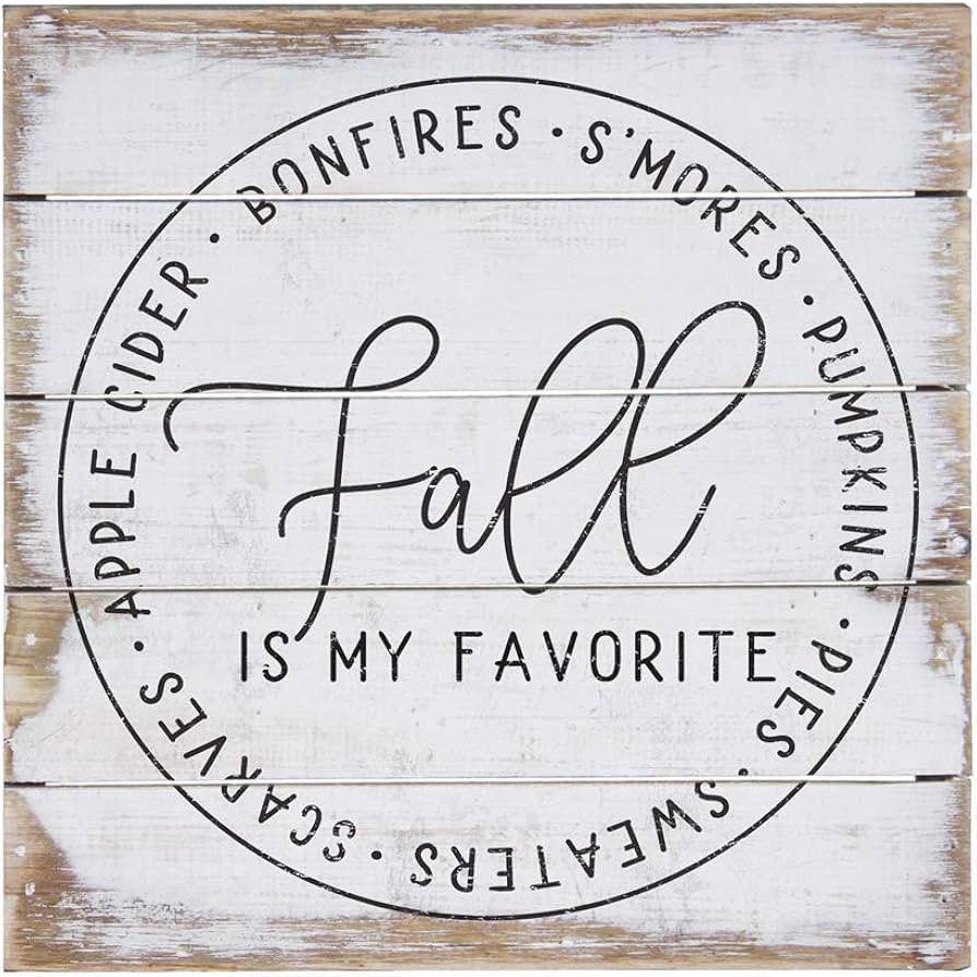 Simply Said, INC Perfect Pallets Petites 8" Wood Sign PET16858 - Fall Favorite | Amazon (US)