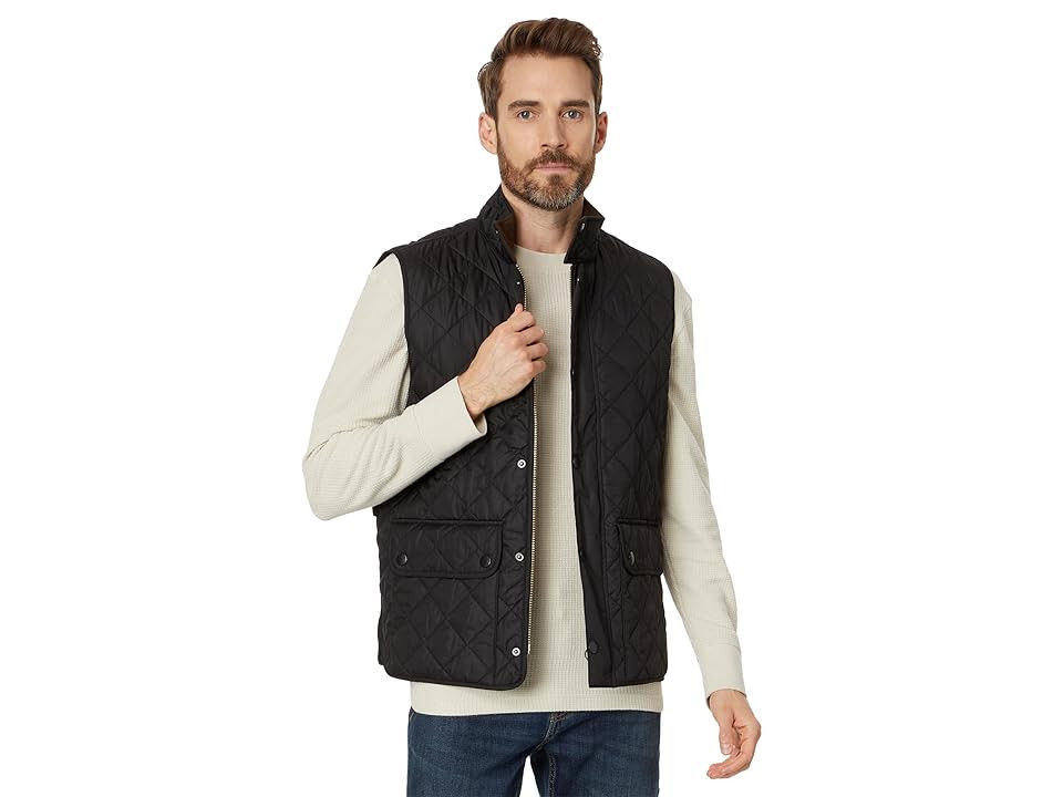 Barbour Barbour Lowerdale Gile Men's Vest Black : LG, Polyester | Zappos
