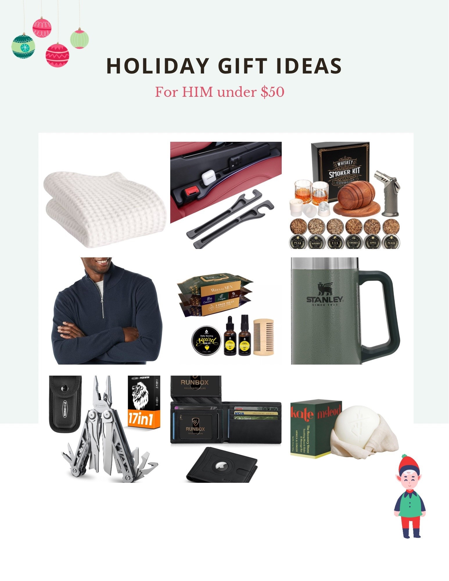 Unique gift ideas for him. Useful holiday gifts 

#LTKGiftGuide #LTKHoliday #LTKCyberWeek