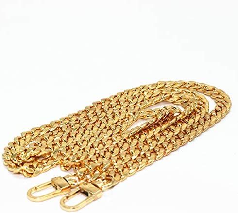 Amazon.com: WEICHUAN 47" DIY Iron Flat Chain Strap Handbag Chains Accessories Purse Straps Should... | Amazon (US)