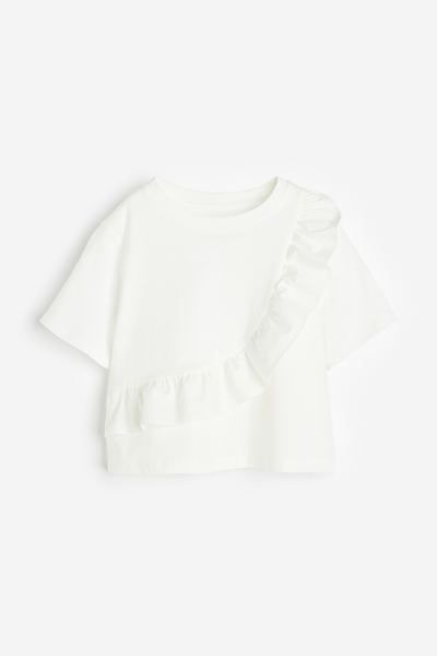 Ruffle-trimmed Top | H&M (US + CA)