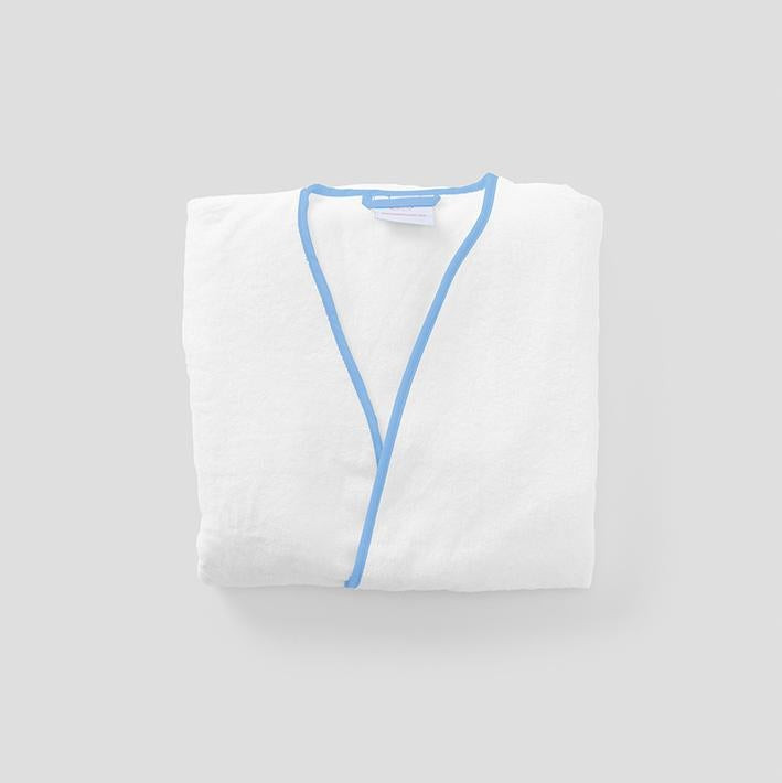 Women's Short White Robe | Weezie Towels