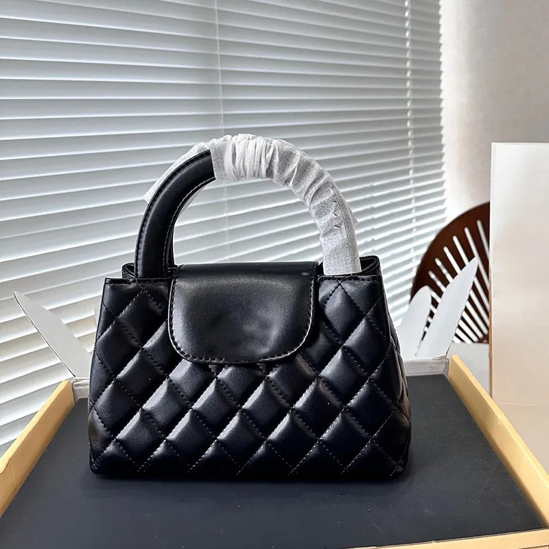 23K Luxury Handbag Designer Womens Shoulder Bag 19cm Leather Ringer Gold Hardware Metal Buckle De... | DHGate