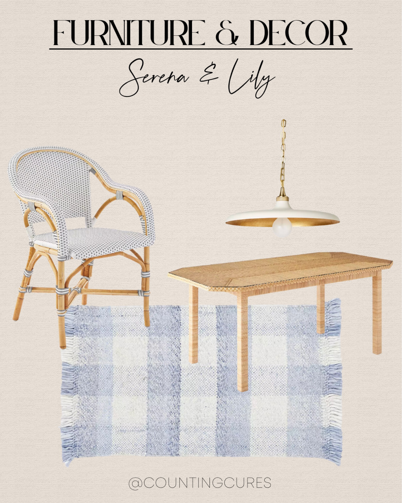 Revamp your home with Serena & Lily’s cute chair, dining table, rug, and light pendant! Find beautiful pieces to make your space cozy and chic.
#diningroominspo #homerefresh #designtips #whiteandwood

#LTKStyleTip #LTKHome #LTKSeasonal