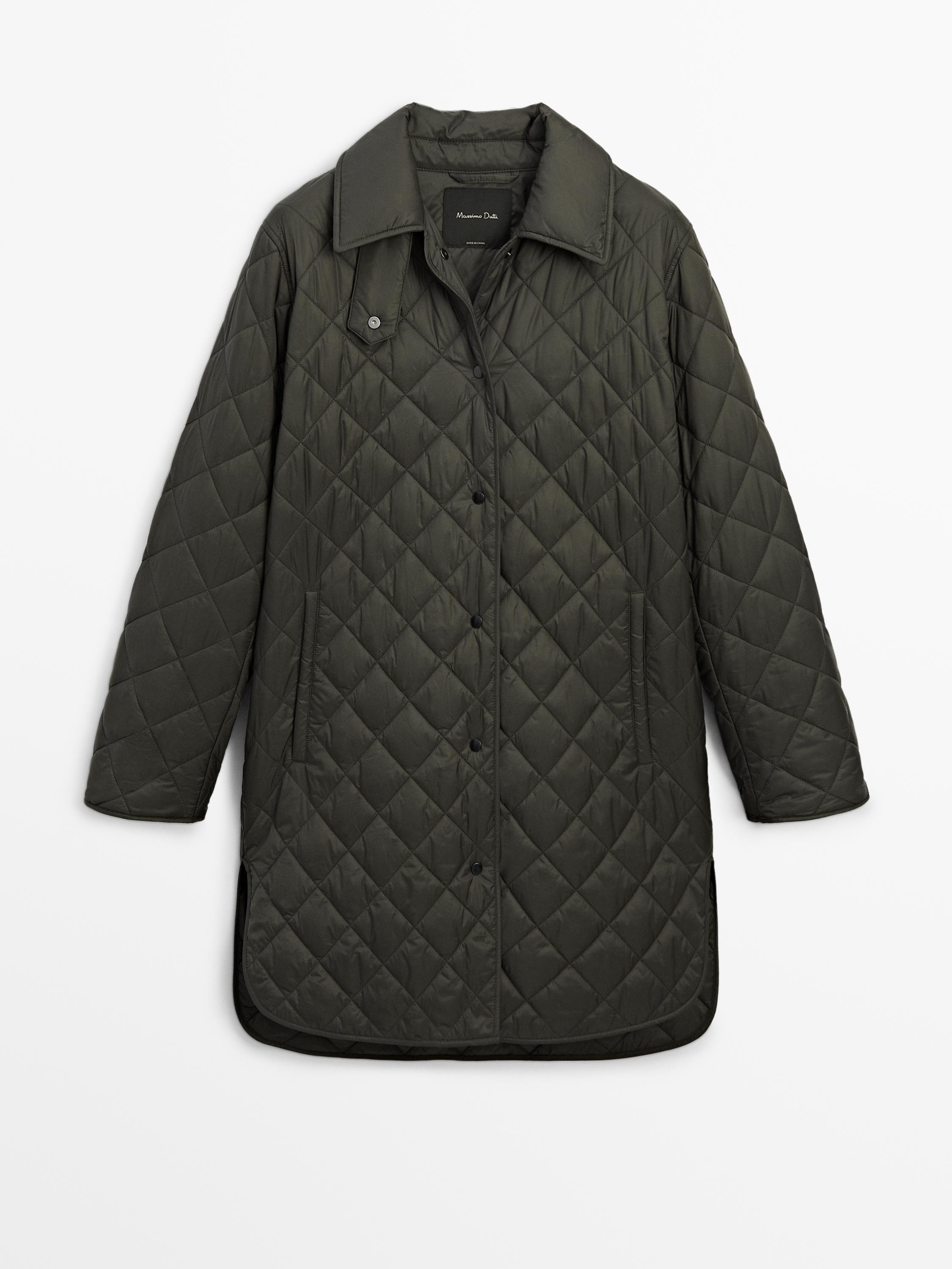 Lightweight quilted jacket with snap buttons | Massimo Dutti US