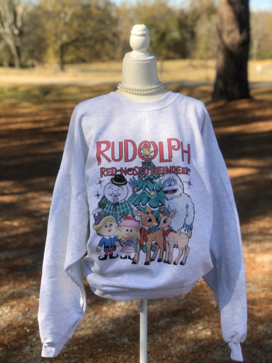Vintage Rudolph Sweatshirt Christmas Sweatshirt Retro Christmas Vintage Christmas Rudolph the Red... | Etsy (US)