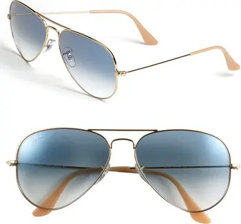 58mm Aviator Sunglasses | Nordstrom
