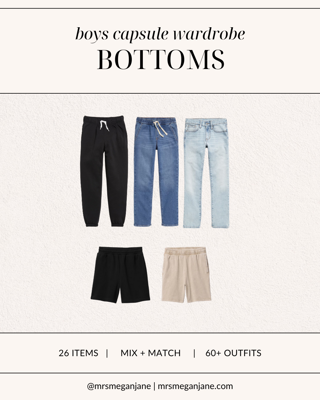 Boys Back-to-School Capsule Wardrobe 🍂 Easy outfits = stress-free mornings. I put together over 60 affordable, durable, and 3rd grade approved outfits 👏 

boys fall capsule, back to school outfits, capsule wardrobe for kids, fall style for boys 

 

#LTKSeasonal #LTKStyleTip #LTKKids