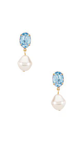 Tunis Earring in Pool | Revolve Clothing (Global)