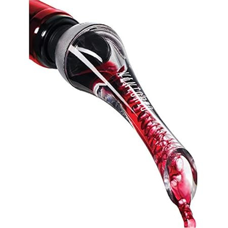 Vintorio Wine Aerator Pourer - Premium Aerating Pourer and Decanter Spout (Black) | Amazon (US)