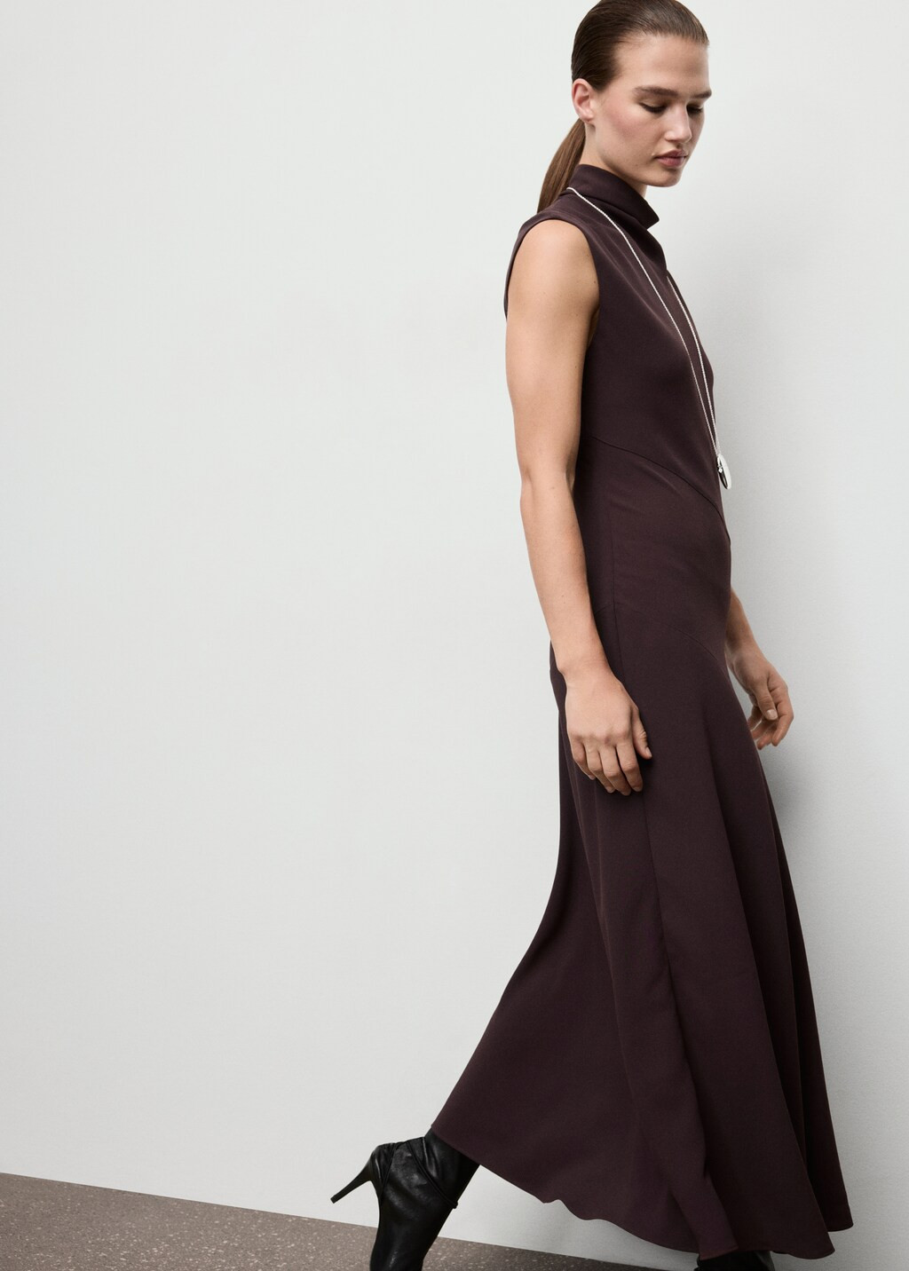 Long turtleneck dress - Women | MANGO USA | Mango (US/MX/AU)