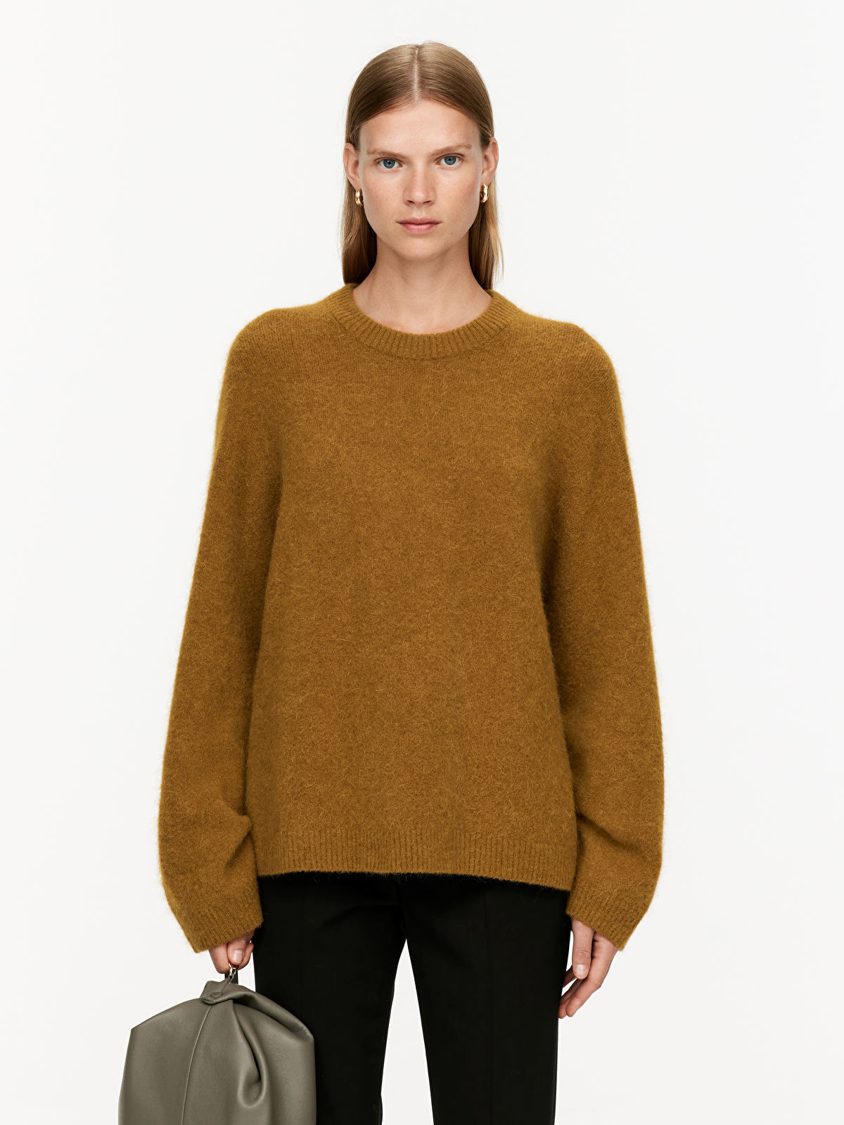 Pull en mélange de laine et d'alpaga | ARKET (US&UK)